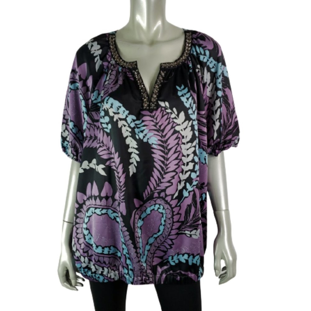 NWT~East 5th Womens Top Plus Size 2X